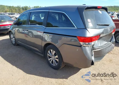 2014 Honda Odyssey Ex-L z USA, uszkodzony, nr VIN 5FNRL5H69EB042504